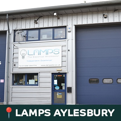 LAMPS Aylesbury trade counter - part of the Evergy supply network for solar panels and renewable products
